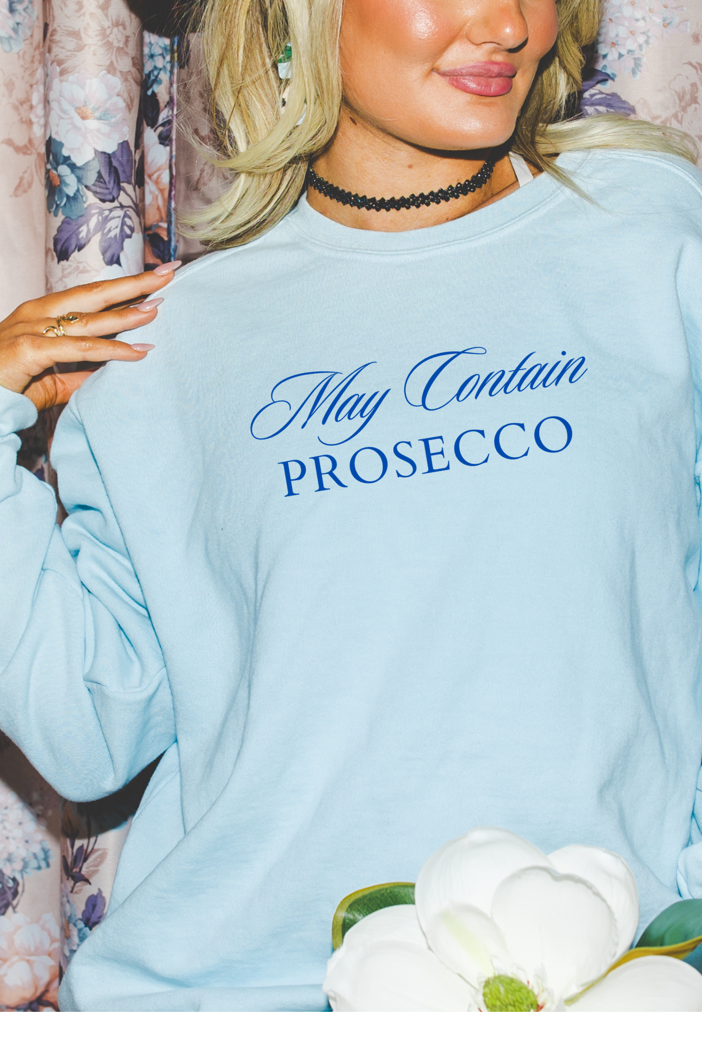 May Contain Prosecco- Limited Edition Summer Crew Necks